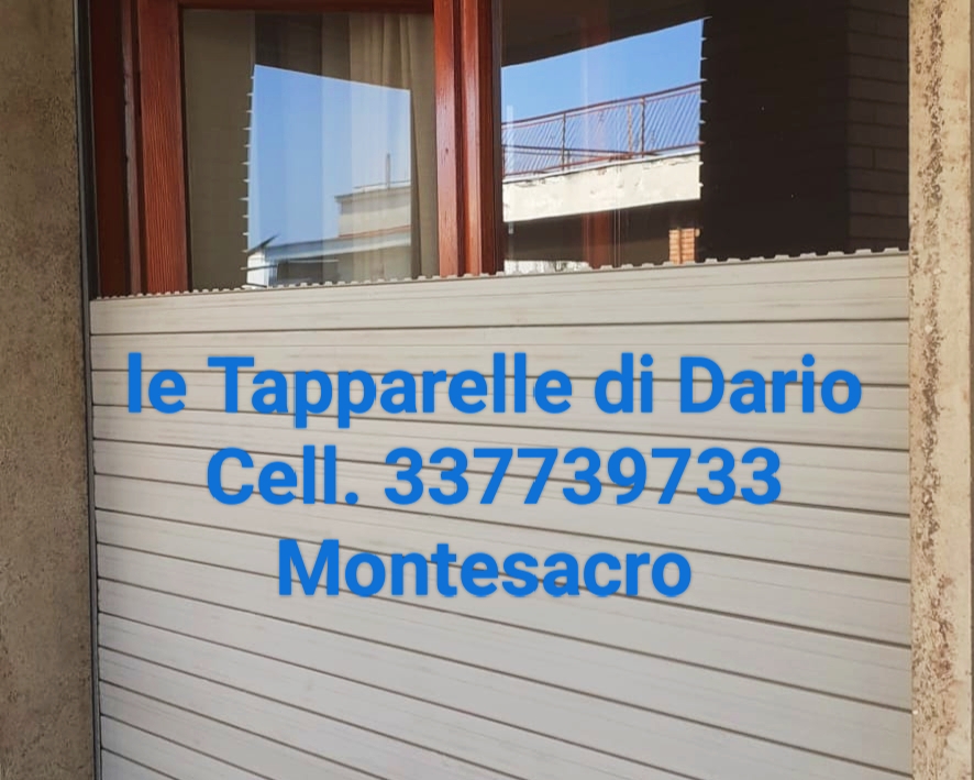 Riparazione cinte tapparelle montesacro cell.337739733 Dario